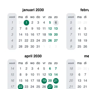 kalender 2030 zoom